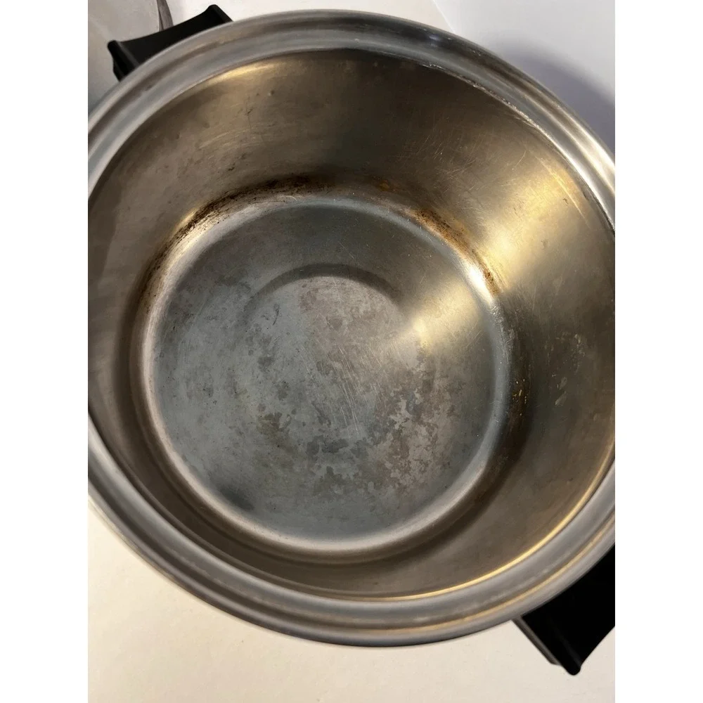 Lustre Craft 6-quart Stockpot 3-ply 18-8 Stainless Steel w/ Lid Made In USA